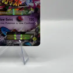 Pokemon TCG M Gengar EX XY166 XY-P: Xy Promos Promo Full Art Holo English - Image 4
