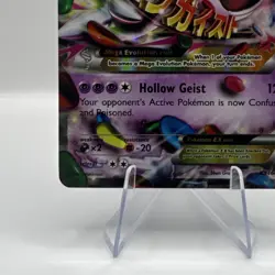 Pokemon TCG M Gengar EX XY166 XY-P: Xy Promos Promo Full Art Holo English - Image 5