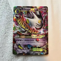 The Pokemon Company Pokemon TCG XY Promo M Gengar EX Holo XY166 English 210 HP - Image 1