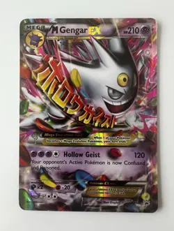 Pokemon M Gengar EX XY166 Holo Promo Mega Evolution 210 HP English 2016 - Image 1