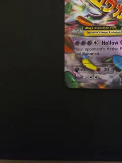 Pokemon TCG M Gengar EX XY Promo Black Star Foil Ultra Rare Card XY166 NM - Image 2