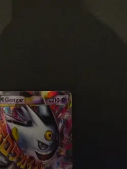 Pokemon TCG M Gengar EX XY Promo Black Star Foil Ultra Rare Card XY166 NM - Image 4