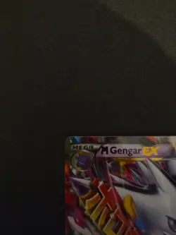 Pokemon TCG M Gengar EX XY Promo Black Star Foil Ultra Rare Card XY166 NM - Image 5