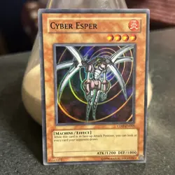 Yugioh CDIP-EN005 1st Edition Super Rare Cyber Esper NM LP - Image 1