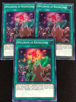 Yugioh Spellbook of Knowledge INCH-EN059 1ST SUPER X3 (NM) - Image 1