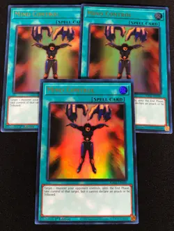 Yugioh Mind Control RA02-EN046 1st Ultra x3 (NM) - Image 1