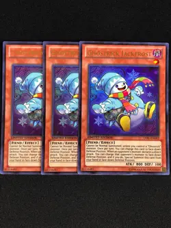 YUGIOH GHOSTRICK JACKFROST LVAL-ENDE2 ULTRA X3 - Image 1