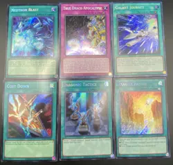Yu-Gi-Oh Secret Rare Lot Of 6 - Image 1