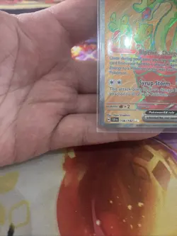 Hydrapple ex 156/142 Ultra Rare Full Art Stellar Crown Pokemon Holo 2024 NM - Image 2