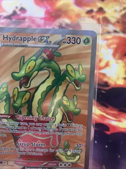 Hydrapple ex 156/142 Ultra Rare Full Art Stellar Crown Pokemon Holo 2024 NM - Image 4