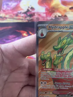 Hydrapple ex 156/142 Ultra Rare Full Art Stellar Crown Pokemon Holo 2024 NM - Image 5