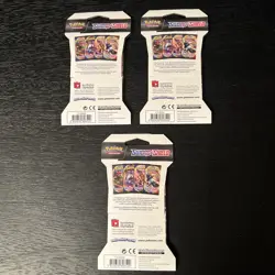 Pokemon TCG: Sleeved 10 Card Booster Pack Sword and Shield Base Set - Image 2