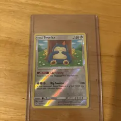 Pokemon Card Snorlax 158/214 Unbroken Bonds Holo Rare - Image 1