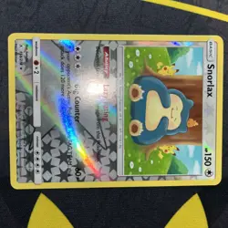 Pokemon TCG Sun & Moon Unbroken Bonds Reverse Holo Snorlax 158/214 - Image 2
