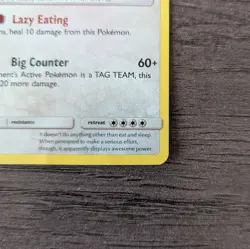 Snorlax Holo 158/214 Unbroken Bonds Pokemon Card - LP - Image 5