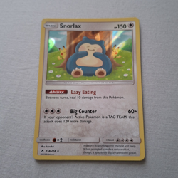 The Pokemon Company Snorlax 158/214 Unbroken Bonds Holo Rare English 2019 - Image 1