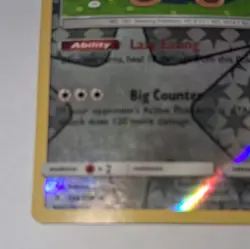 The Pokemon Company Snorlax 158/214 SM Unbroken Bonds Reverse Holo Rare ENG - Image 2