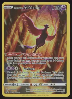 Pokemon Galarian Articuno SWSH282 SWSH: Sword & Shield Promo Cards Black Star - Image 1