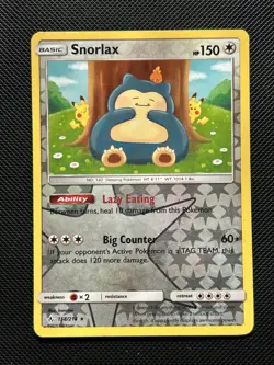 Pokemon TCG Snorlax Unbroken Bonds 158/214 Reverse Holo - Image 1