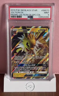 Jolteon GX SM173 - Pokemon TCG - Sun & Moon - Black Star Promo - PSA 9 - Image 3