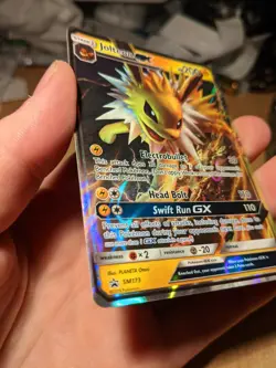JOLTEON GX - SM173 BLACK STAR PROMO Pokemon Card - Image 2