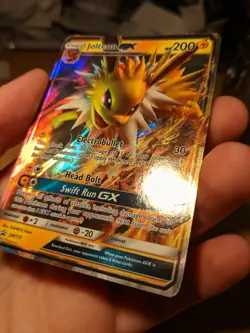 JOLTEON GX - SM173 BLACK STAR PROMO Pokemon Card - Image 3