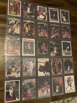 Huge Michael Jordan Card Lot (122 Cards) - 90s Inserts, Base, Bulls All unique - Image 3