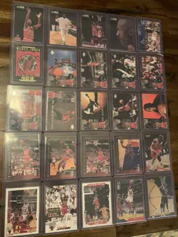 Huge Michael Jordan Card Lot (122 Cards) - 90s Inserts, Base, Bulls All unique - Image 4