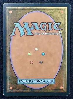 1994 Magic The Gathering MTG Badlands Revised Edition Dual Land Card LP - Image 2