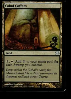 MRM ENGLISH Coffres de la coterie - Cabal Coffers NM MTG magic HOP - Image 1