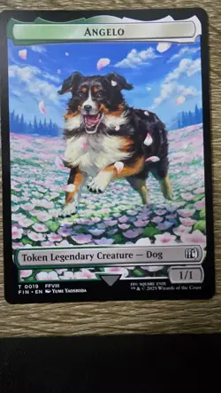 Angelo // Darkstar Double-Sided Token FINAL FANTASY 19 // 20 NM - Image 1