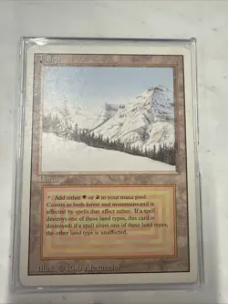 Taiga Revised MTG Dual Land Card Magic the Gathering - Image 1