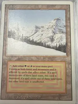 Taiga Revised MTG Dual Land Card Magic the Gathering - Image 3