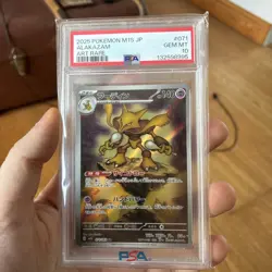 Pokemon TCG Alakazam AR PSA 10 071/063 Mega Symphonia JPN (009 ENG) - Image 1