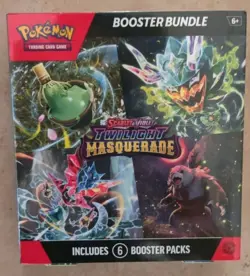 Pokemon TCG Scarlet & Violet Twilight Masquerade Sealed Booster Bundle - Image 1