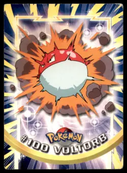 Voltorb #100 Topps Trading Cards Series 2 Pokemon MP - Image 1