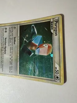 2010 Pokemon TCG HGSS Porygon Black Star PROMO Holo Rare HGSS22 LP SWIRL - Image 4