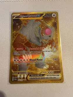 Bloodmoon Ursaluna ex 222/167 Hyper Rare Twilight Masquerade Pokemon Holo NM - Image 1