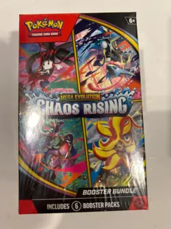 Pokemon LOT(3*)~Prismatic Evolutions Booster Bundle + White Flare + Chaos Rising - Image 4
