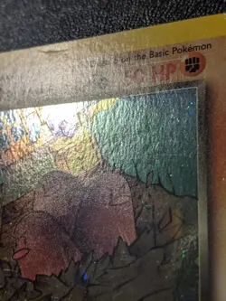 Pokemon Dark Dugtrio Unlimited Team Rocket 6/82 50 MP Holo Rare Unlimited - Image 2
