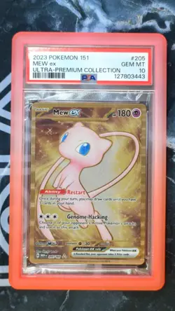 2023 POKEMON 151 ULTRA-PREMIUM COLLECTION #205 MEW ex PSA 10! - Image 1