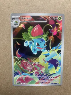 Pokemon TCG Mega Evolution Ivysaur Card 134/132 - Image 1
