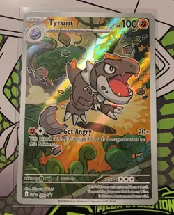 Pokemon TCG Tyrunt 70 Promo Perfect Order Holo Full Art Card - Image 1