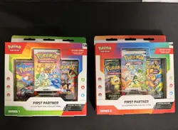 Pokemon TCG First Partner Collection Series 1 AND Series 2 Boxes (LOT OF 2) - Image 1