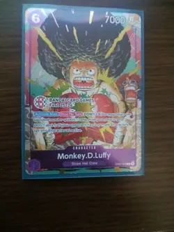 Monkey.D.Luffy Bandai Card Games Fest 25-26 Stamped One Piece Promo OP07-073 - Image 1