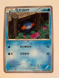 Pokemon Card / Carte Mudkip 012/070 XY5 1 ED ( Tidal Storm ) - Image 1