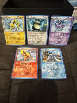 Pokemon TCG Team Plasma Snorlax, Jolteon,espeon,flareon,beartic Uncommon LP - Image 1