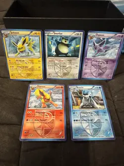Pokemon TCG Team Plasma Snorlax, Jolteon,espeon,flareon,beartic Uncommon LP - Image 3