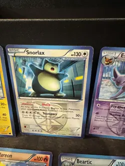 Pokemon TCG Team Plasma Snorlax, Jolteon,espeon,flareon,beartic Uncommon LP - Image 4