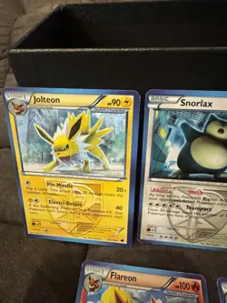Pokemon TCG Team Plasma Snorlax, Jolteon,espeon,flareon,beartic Uncommon LP - Image 5